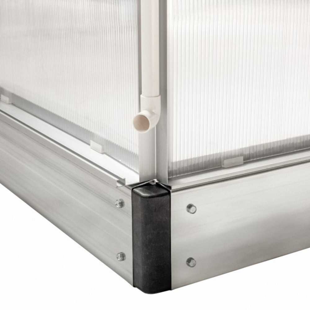 Теплиця із полікарбонату 1.9х1.9х1,95 метри алюмінієвий каркас Mirpol Київ - фото 6