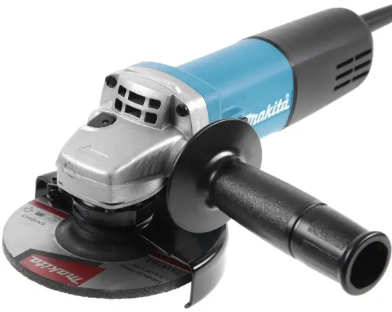 Професійна кутова шліфувальна машина Makita 9558HNRG : 840 Вт, Ø диск 125х22,23 мм (9558HNRG) Київ