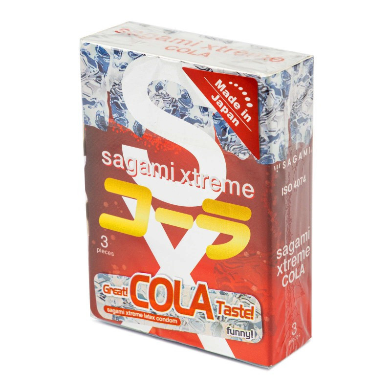 Презервативи ультратонкі SAGAMI XTREME COLA No3 (паковання 3 шт.) Sex Aura Київ - фото 2
