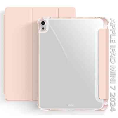 Чохол до планшета BeCover Soft Edge with Apple Pencil Holder iPad Mini 7 2024 Pink (712470) Вінниця