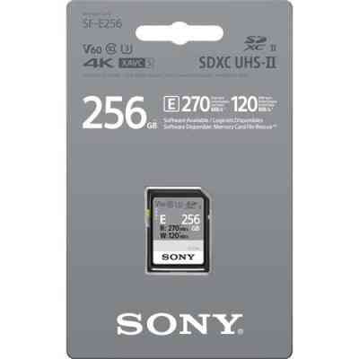 Карта памяти Sony 256GB SDXC class 10 UHS-II U3 V60 (SFE256.ET4) Винница