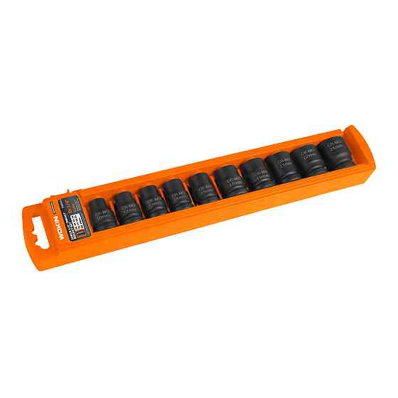 Набір головок ударних 1/2″ 10 пр. (10/12/13/14/15/17/19/21/22/24 мм) WOKIN WK-232010 Одеса