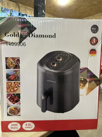 Аэрогриль Аэрофритюрница Gold Diamond Tk 09906 3400w 8L Коломия