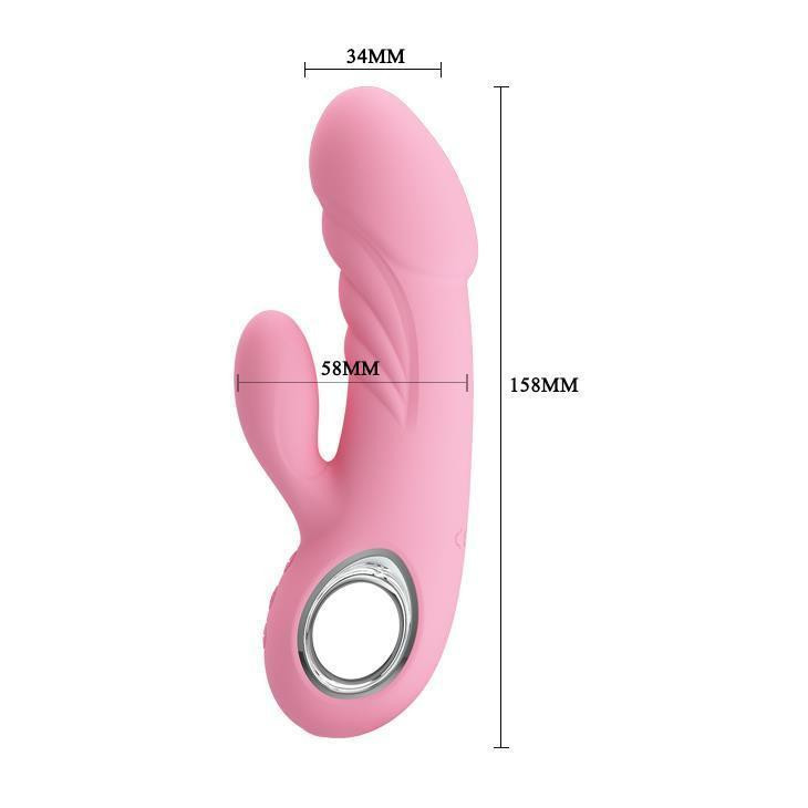 Вибратор PRETTY LOVE ANSEL USB PINK 7 function Sex Aura Киев - изображение 7