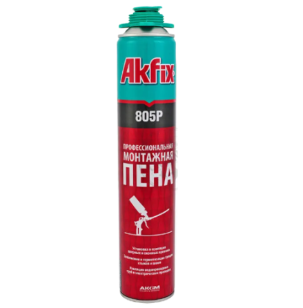 Піна монтажна професійна 750мл літня 805P Akfix Житомир