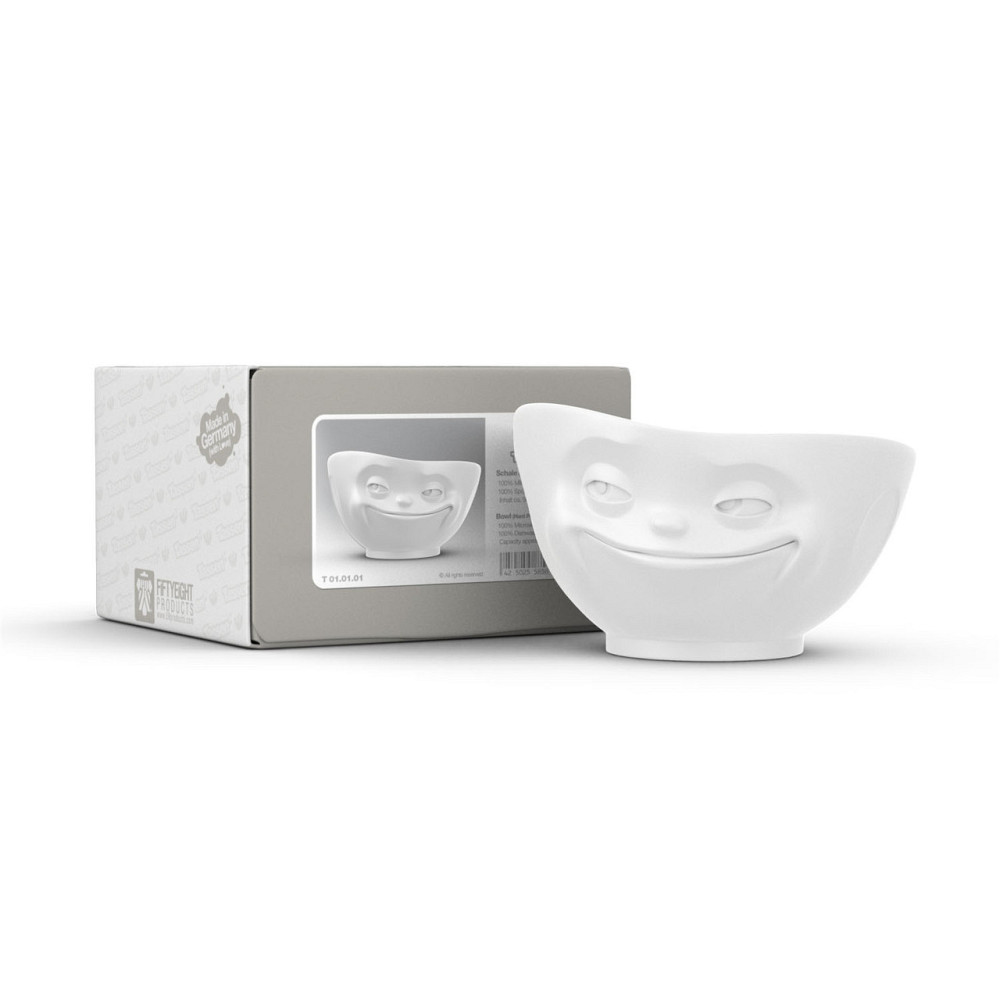 Салатница пиала Tassen Улыбка 500 мл фарфор Белый Киев - изображение 2