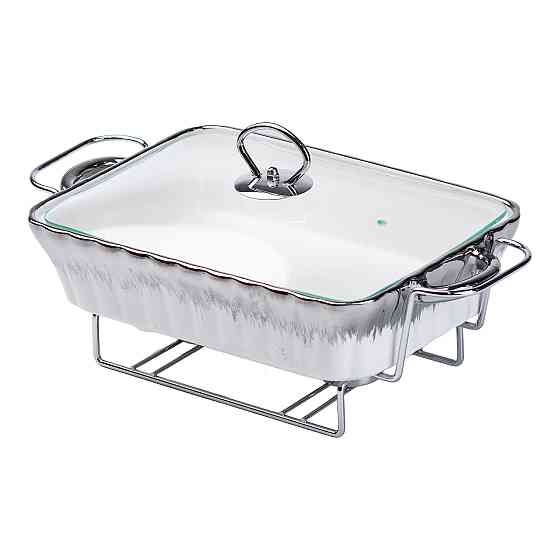 Yiwu Марміт 1,5 л прямокутний порцелянаовий марміт з підігрівом Коломыя