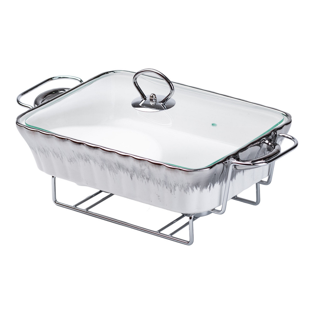 Yiwu Марміт 1,5 л прямокутний порцелянаовий марміт з підігрівом Коломыя - изображение 2