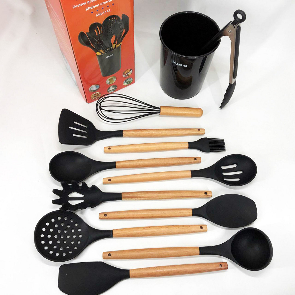 Набір кухонний універсальний, Стильний кухонний набір із силікону ніж універсальний LC-35 Львів - фото 1