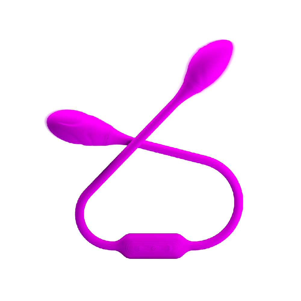 Гибкий вибростимулятор для пар PRETTY LOVE Dream Lover's Whip, фиолетовый, 65.5 х 3.2 см Sex Aura Киев - изображение 2