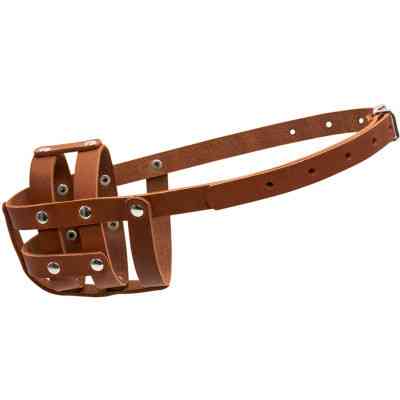 Намордник для собак Collar мягкий №0 (спаниель) коричневый (06336) Винница