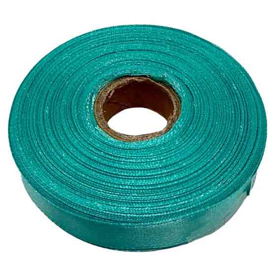 Атласная лента для рукоделия Bambi АБ-619, 1,2 см х 23 м, изумрудная Винница