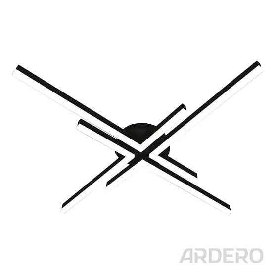 Світлодіодний накладний світильник Ardero AL6106-1ARD PHOENIX 50Вт чорний Харків