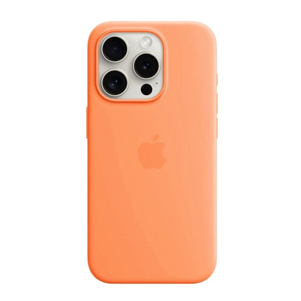 Чохол для смартфона Silicone Full Case AAA MagSafe IC for iPhone 15 Orange Київ - фото 1
