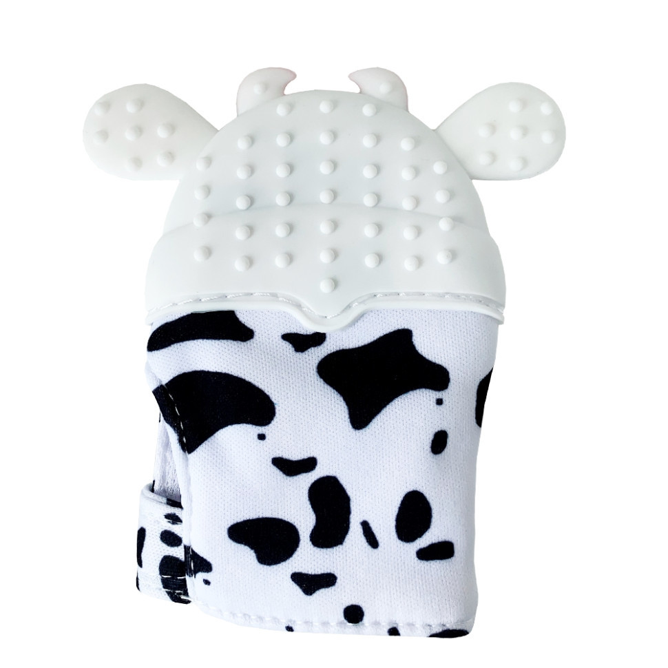 Прорізувач-рукавичка "Корівка" MGZ-0405(White) на липучці Вінниця - фото 2