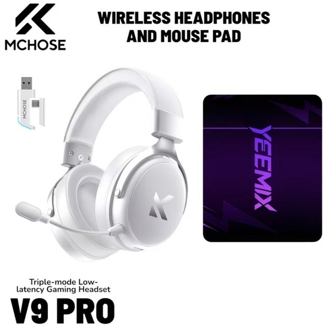 New‼️Беспроводные наушники Mchose V9 Pro+ подарок!️Top‼️ Харьков - изображение 7
