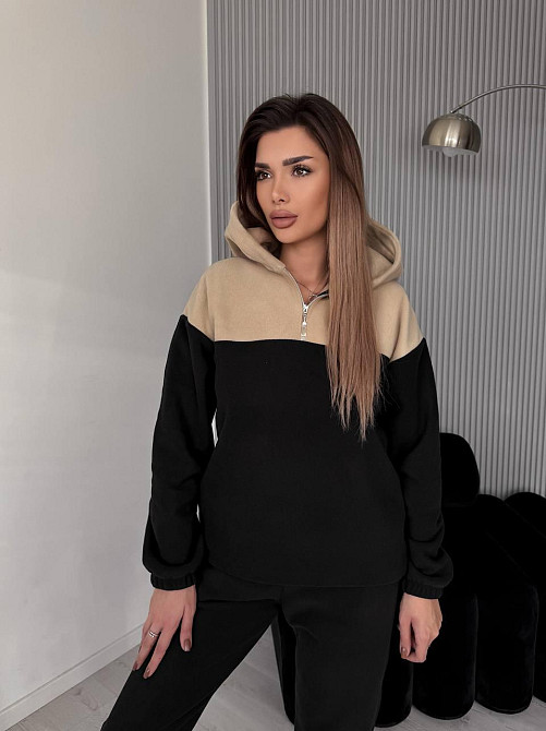 Женский теплый костюм двухцветный Одесса - изображение 5