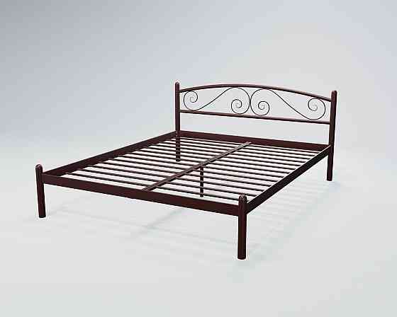 Кровать двухспальная ViolaDesign 180х200 бордовый Киев