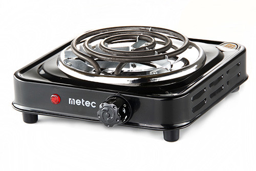 Настольная электрическая плита спиральная ES-01SSB 1000Вт Metec Харьков - изображение 1