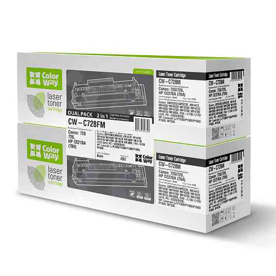 Картридж CW (CW-C728FM) Canon MF4410/LBP6200 Universal Dual Pack ( Black ) Харків