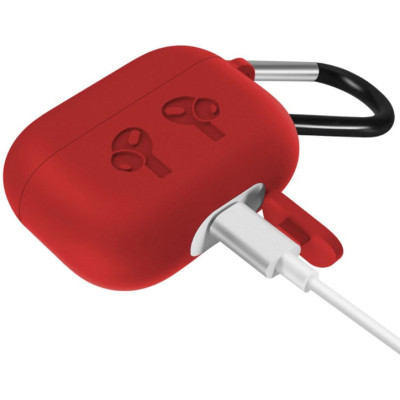 Чехол BeCover Silicon Protection для Apple AirPods Pro Red (704503) Винница - изображение 3