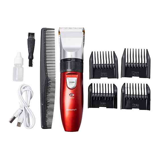 Sokany Машинка для стрижки волосся Sokany 4 насадки на акумуляторі SK-749 Коломия