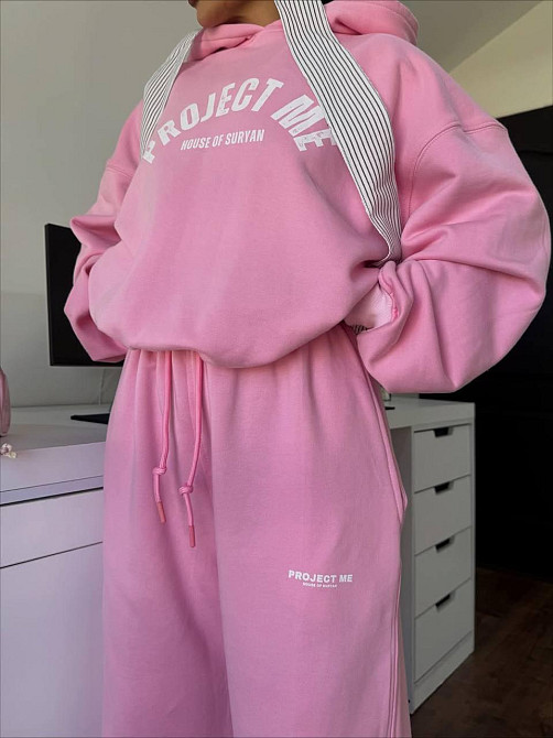 Женский стильный костюм двойка Турецкая тринитка пенье + кашкорсе. Барби Одесса - изображение 9