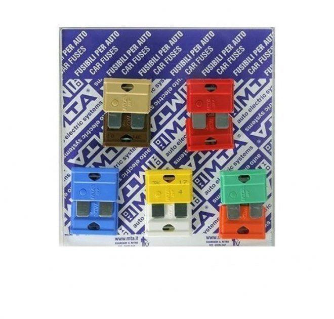 Запобіжники плоскі євро (компл 10шт) Харків - фото 2