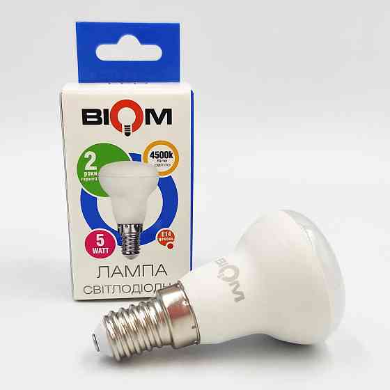 Лампа Biom BT-552 R39 5W Е14 4500K Харьков
