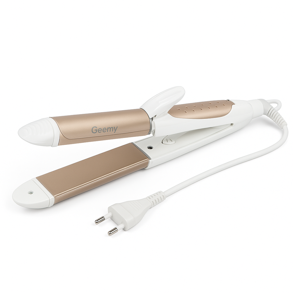 Плойка праска гофре випрямляч GEMEI GM-2961, Плойка гофре для волосся, Праска для волосся вузька FJ-62 Львів - фото 16