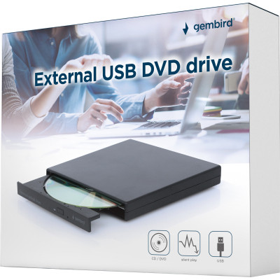Оптический привод DVD-RW Gembird DVD-USB-04 Винница - изображение 5