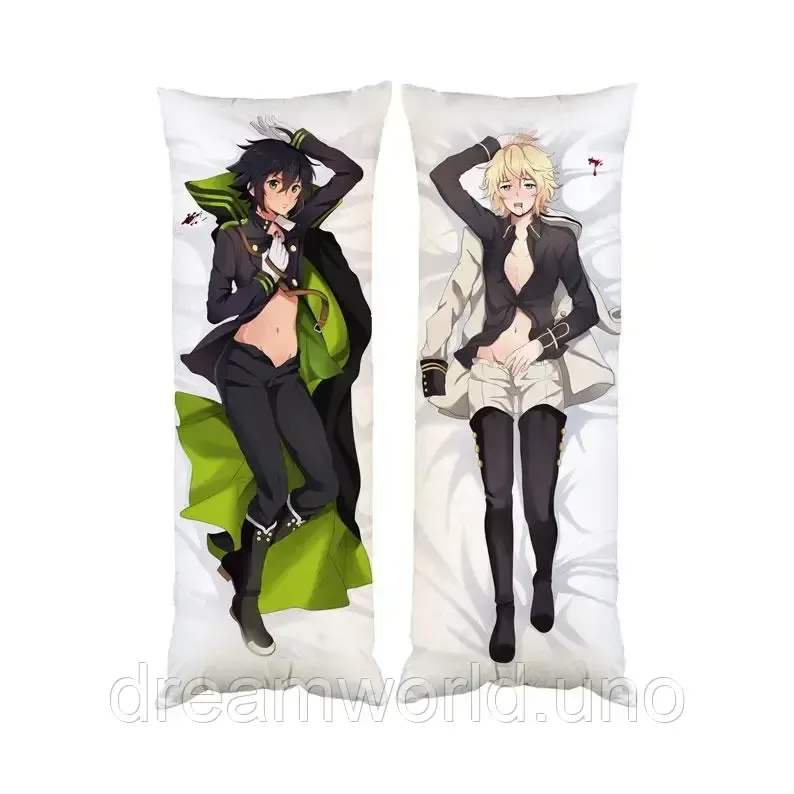 Подушка дакімакура аніме Останнійометр декоративна парова подушка для обіймання двостороння 50х150 Харків - фото 1