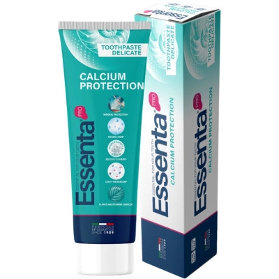 Зубная паста Essenta Pro Calcium Protection 75 мл (8031447500053) Винница - изображение 1