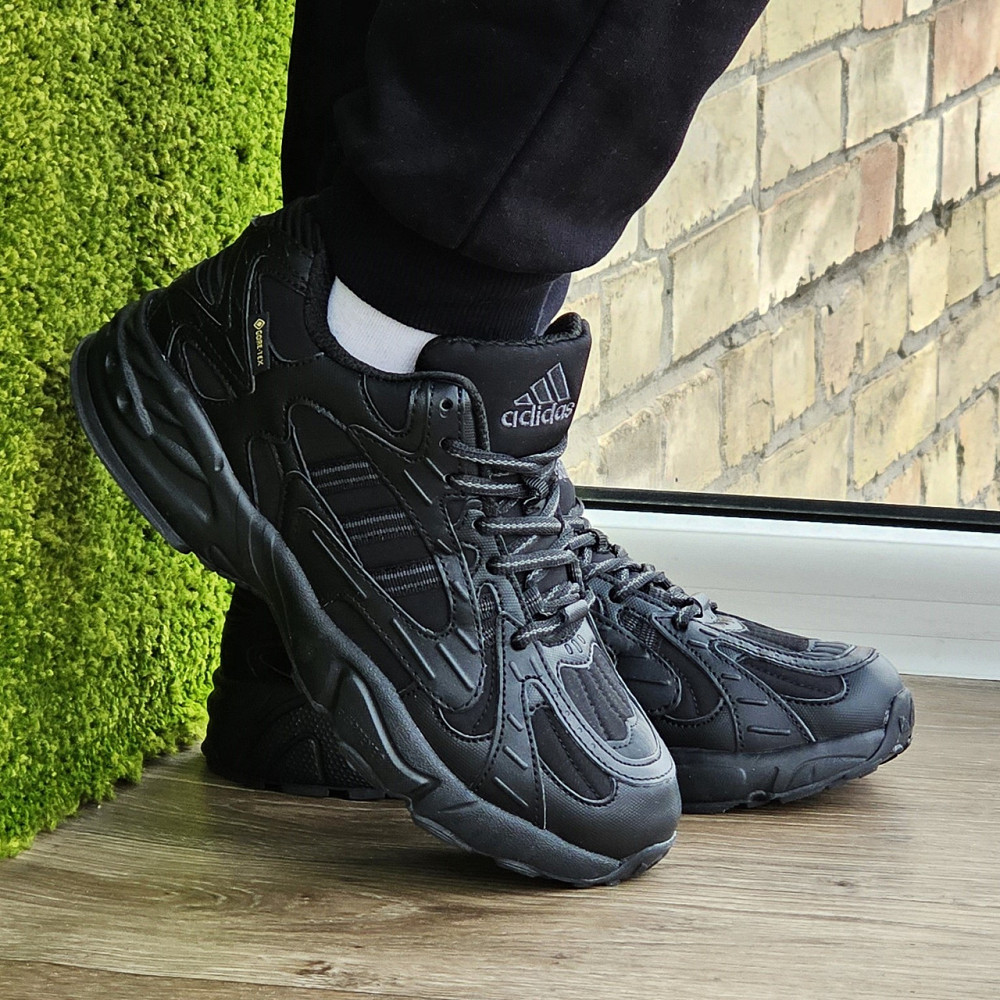 Зимние Кроссовки Adidas GORE-TEX Мужские Черные с МЕХОМ Адидас Гортекс Термо (размеры: 41,42,43,44,45) - 45-1 Днепр - изображение 2