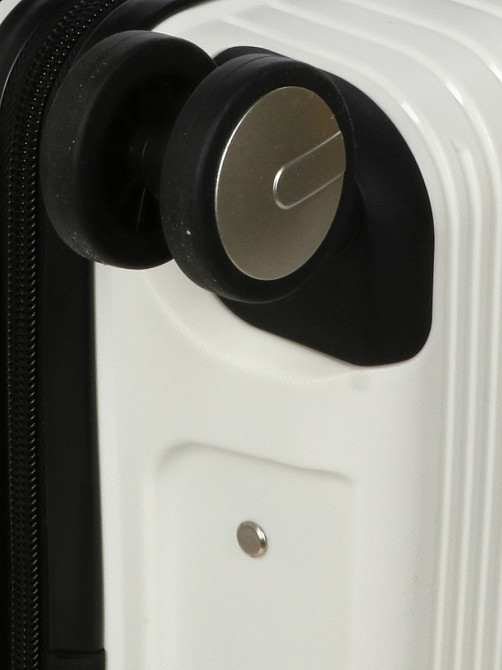 Валіза поліпропіленова MADISSON 33703 мала 55 см біла Київ - фото 9