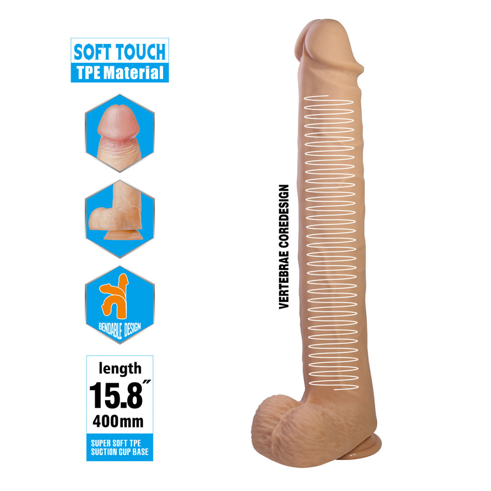 Фалоімітатор - Pretty Love Pat 15.8" Sex Aura Київ - фото 2