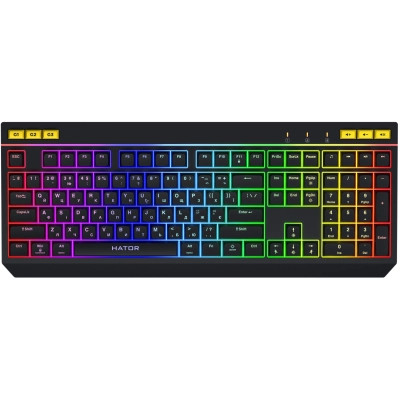 Клавиатура Hator Icefall USB Black (HTK402UA) Винница - изображение 1
