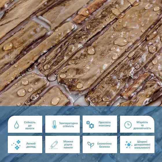 Декоративна ПВХ панель 960х480х4мм SW-00001837 Київ