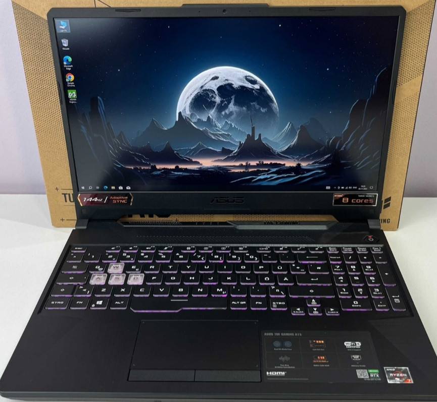 Ноутбук: ASUS TUF A15 Ryzen 7 5800H RTX 3070 8Gb 144Hz, 16Gb, SSD 512 Gb Киев - изображение 1