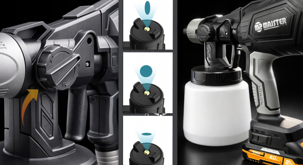 Фарбопульт акумуляторний Majster Pro 700 мл/хв (Польща) Київ - фото 4