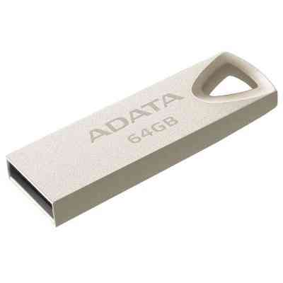 USB флеш накопичувач ADATA 64GB UV210 Metal Silver USB 2.0 (AUV210-64G-RGD) Вінниця