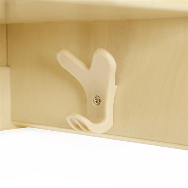 Настінна полиця University 4-секційна з вішалками (U12111) Харків - фото 2