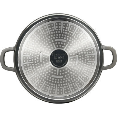 Кастрюля Bergner Excalibur з кришкою Сіра 2,2 л (BG-36100-GY) Винница - изображение 3
