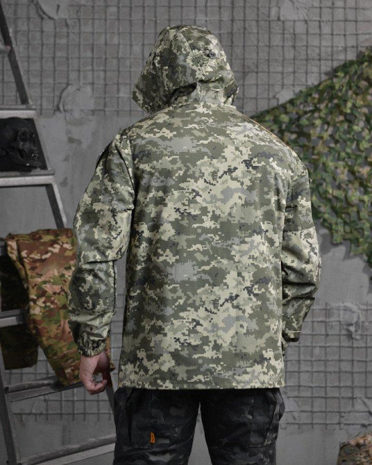 Тактическая куртка анорак animal   пиксель НП4880 Одесса - изображение 3