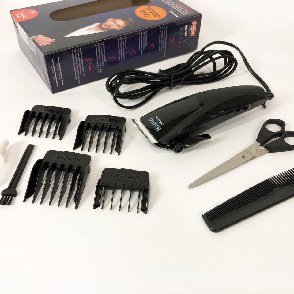 Электрическая машинка для стрижки мощная MAGIO МG-584 керамика, Набор машинок для стрижки LK-80 Львов - изображение 10