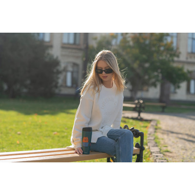 Термочашка Ardesto Coffee Тime Red Cat 450 мл Синя (AR2645CG) Винница - изображение 3