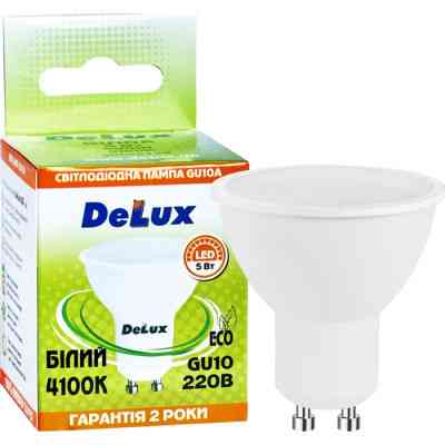 Лампочка Delux GU10A 5Вт 4100K (90011747) Винница