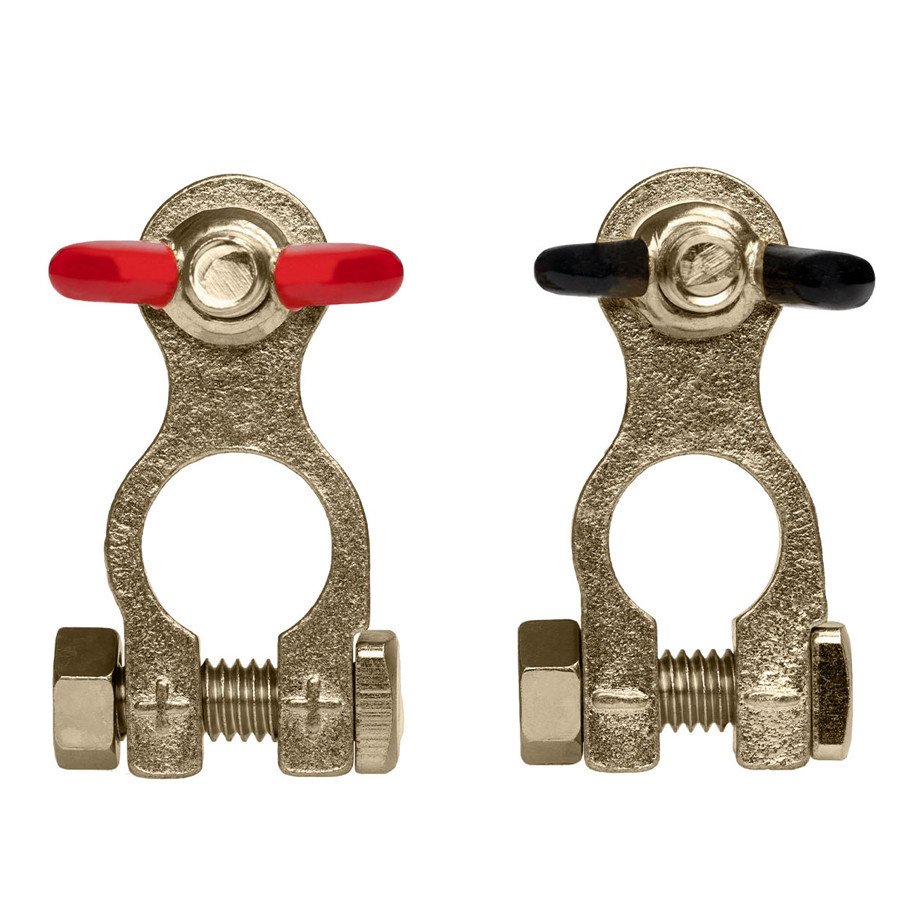 Клеми кольорові для акумуляторних батарей (АКБ) 12/24V "Wing Fix" 2шт Alca, 509300 Київ - фото 2