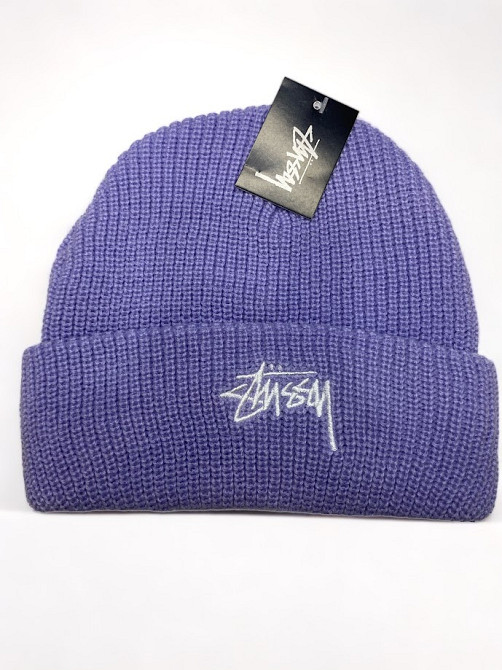 Шапка Stussy фиолетовый one size(р) Запорожье - изображение 1