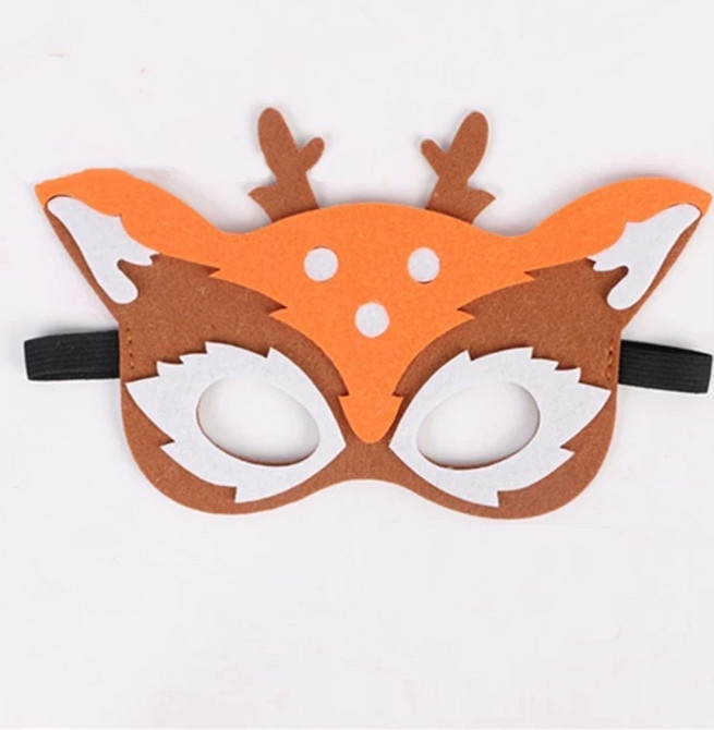 Детская маска на лицо Олень one size разноцветный Киев - изображение 1